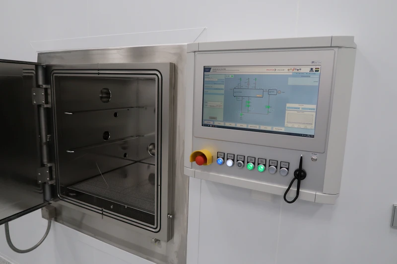 Vakuum Trockenreinigung mit RGA