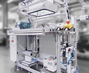 Dichtheitsprüfanlagen mit Spurgas - He Dichtheitsprüfung mit Akkumulation